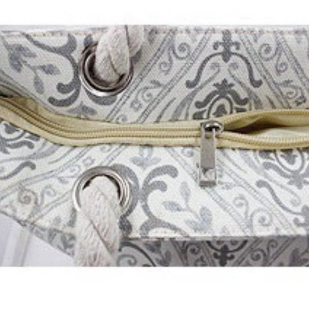 Print Rope Handle Tote Bag - Picture 2 of 5
